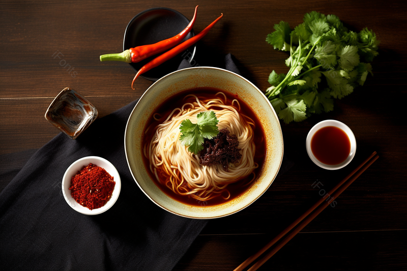 诱人的重庆小面面条牛肉面,高清,摄影图,摄影图片,图片大全,摄影图免费下载